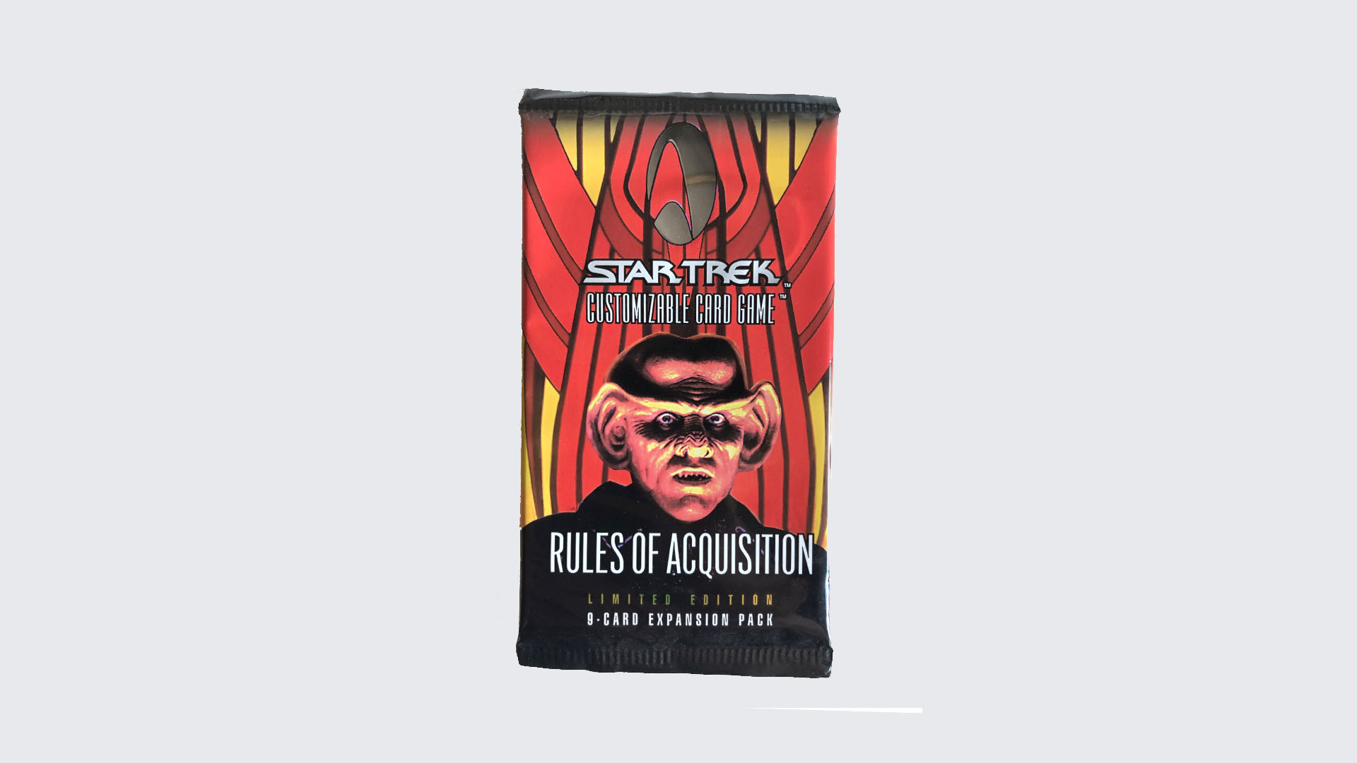 Star Trek CCG 'The Borg' Booster Pack NEW Sealed Trading Card Game Pack From 2001 Star Trek CCG 'The Borg' Booster Pack NEW Sealed Trading Card Game Pack From 2001